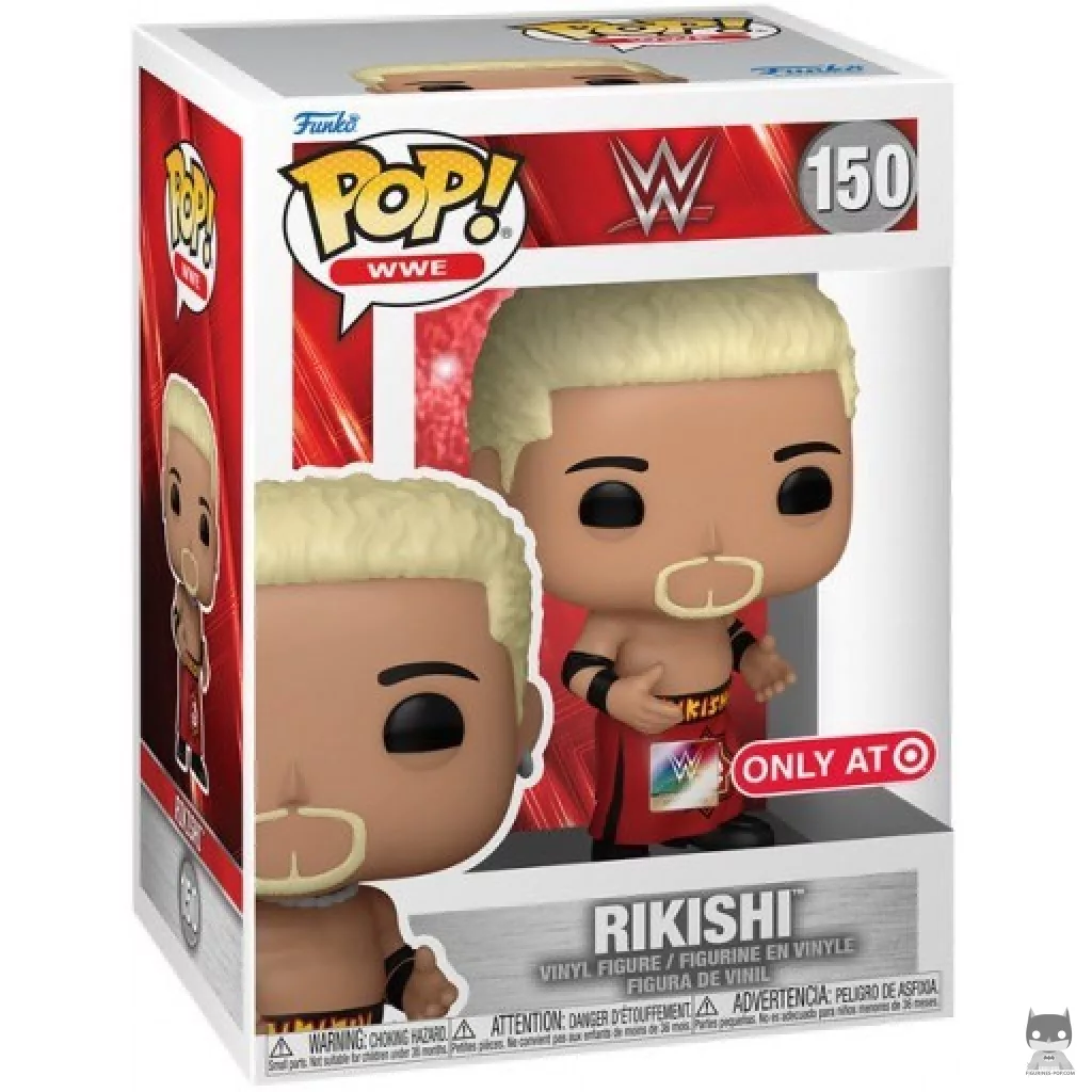 Rikishi Funko Pop! figure in its box