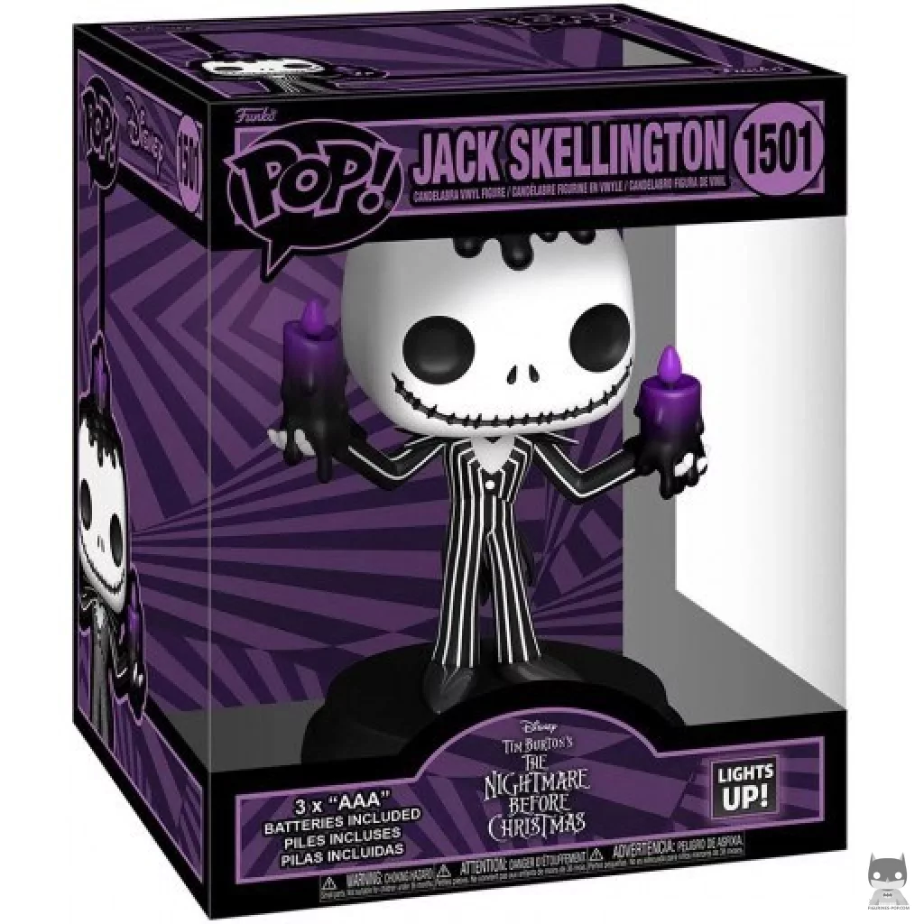 Jack Skellington (SuperSized) Funko Pop! figure in its box