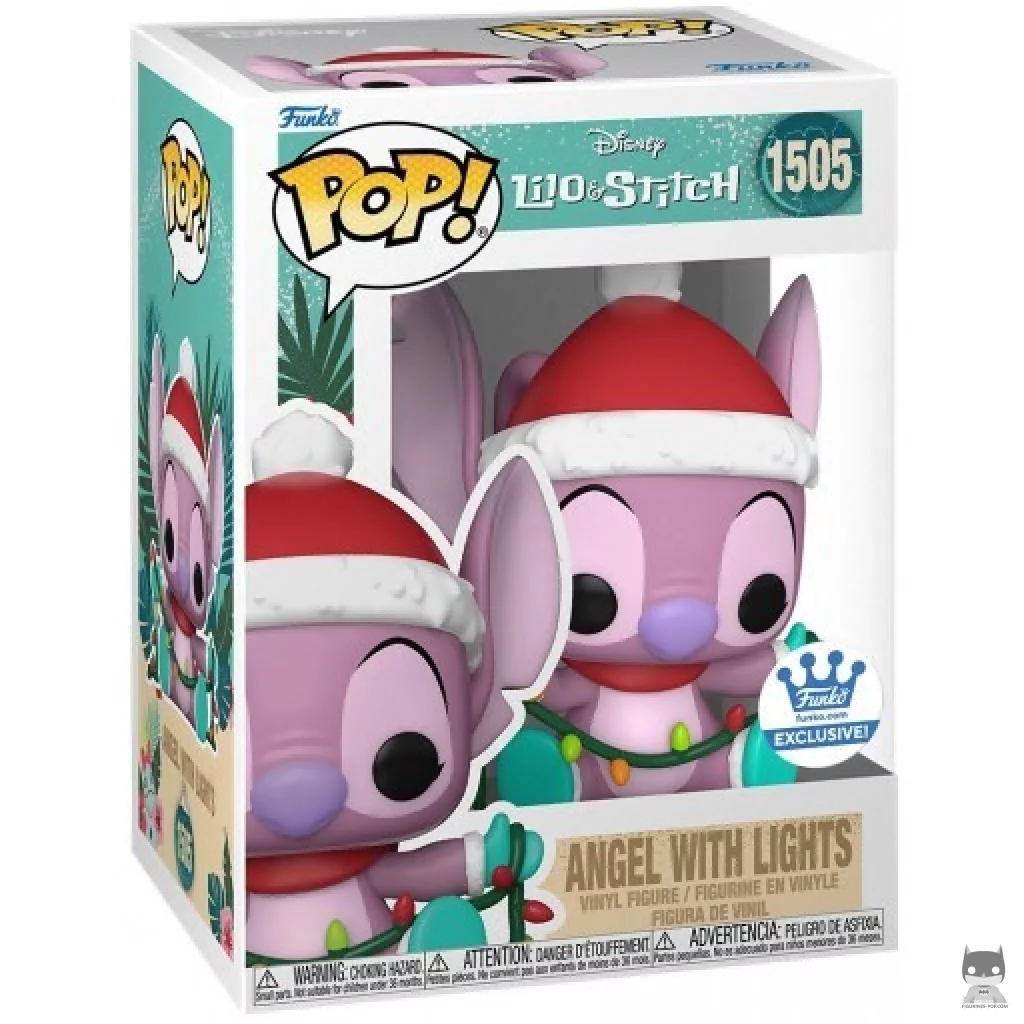 Angel with Lights Funko Pop! figure in its box