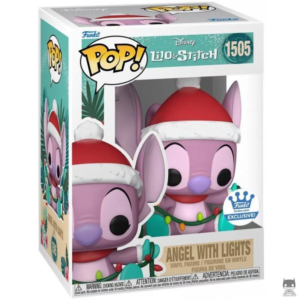 Angel with Lights Funko Pop! figure in its box