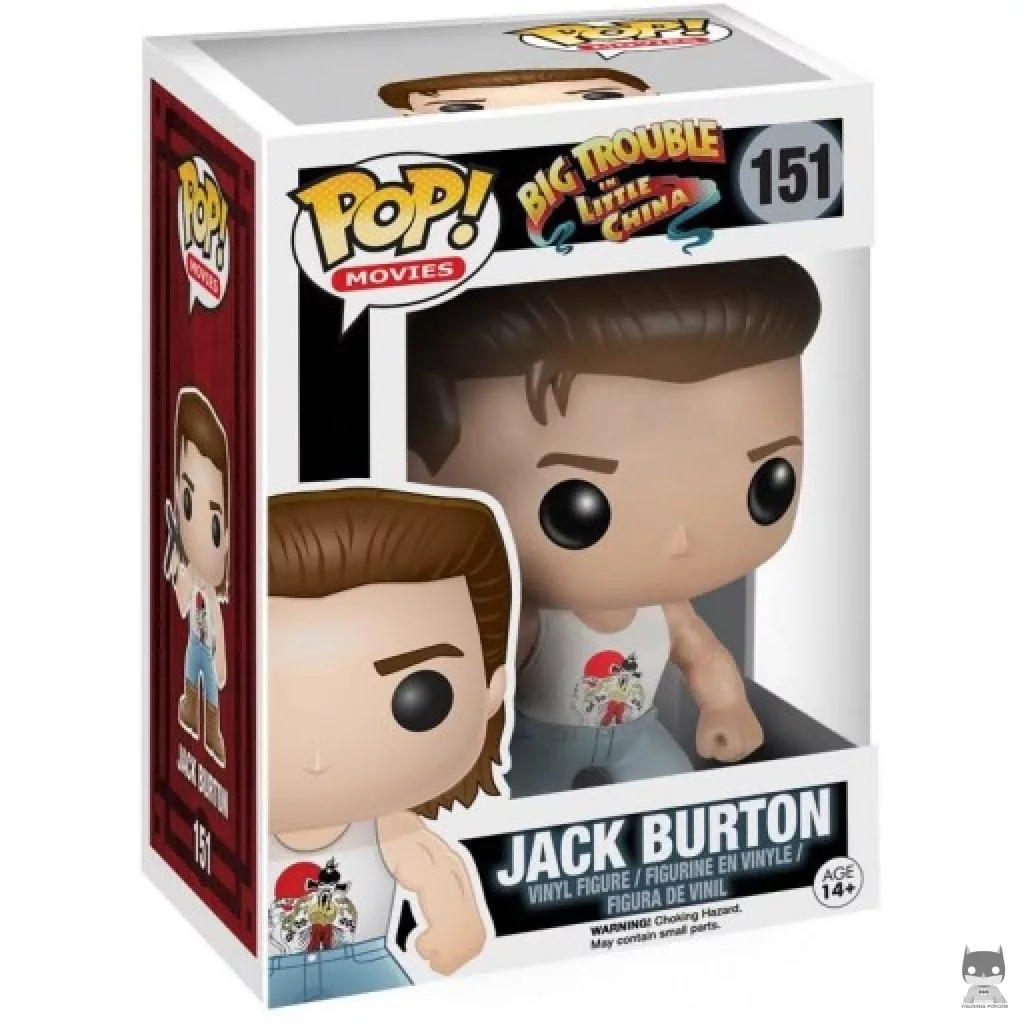 Jack Burton Funko Pop! figure in its box