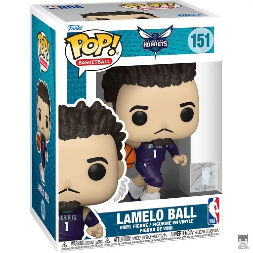 LaMelo Ball Funko Pop! figure in its box