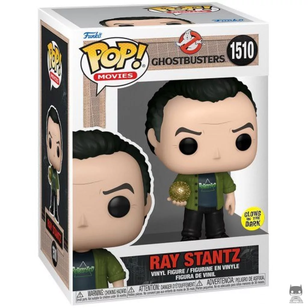 Ray Stantz (Glow in the Dark) Funko Pop! figure in its box