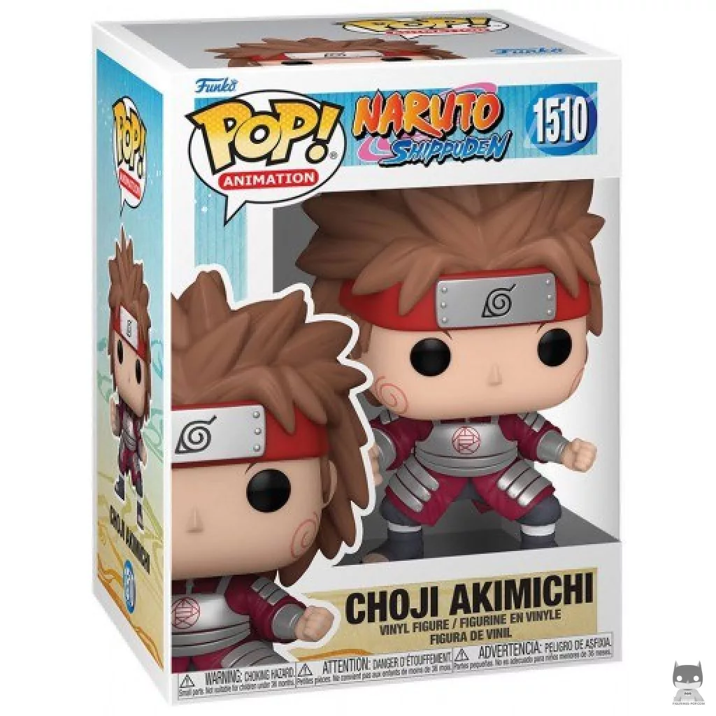 Choji Akimichi Funko Pop! figure in its box