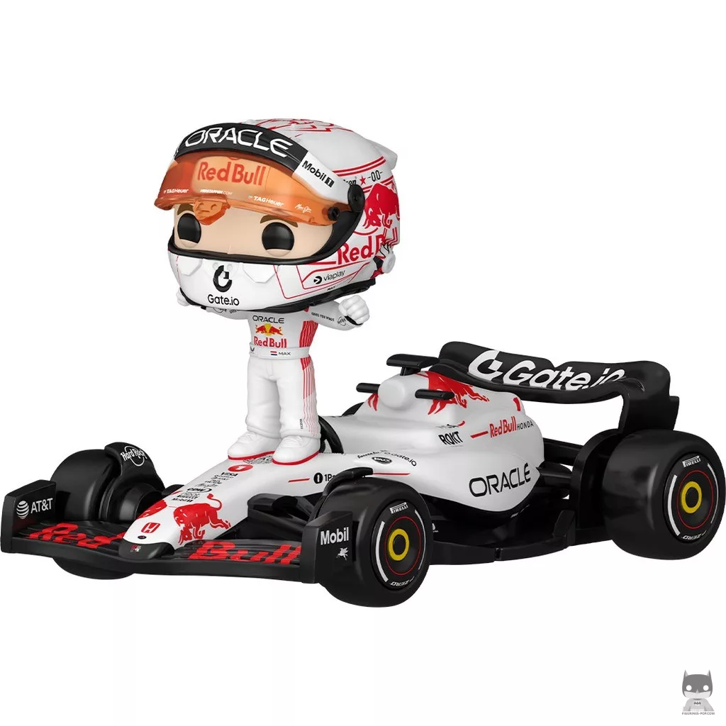 Max Verstappen with Red Bull F1 Funko Pop! figure (Formula 1)