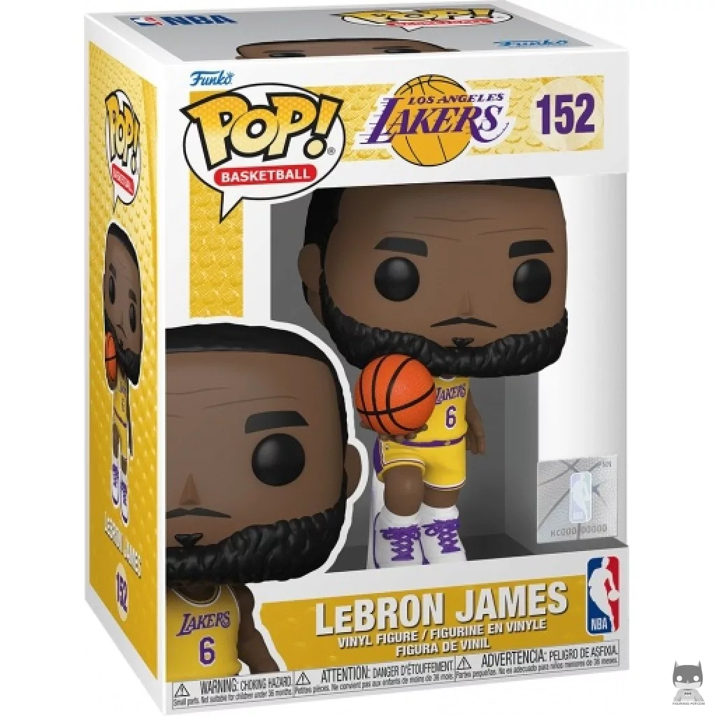 LeBron James Funko Pop! figure in its box