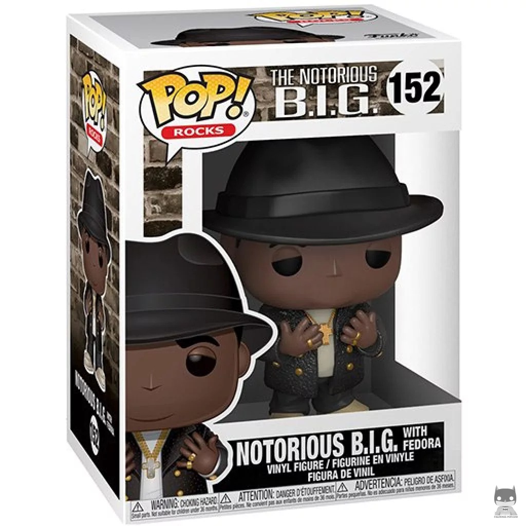 Notorious B.I.G Funko Pop! figure in its box