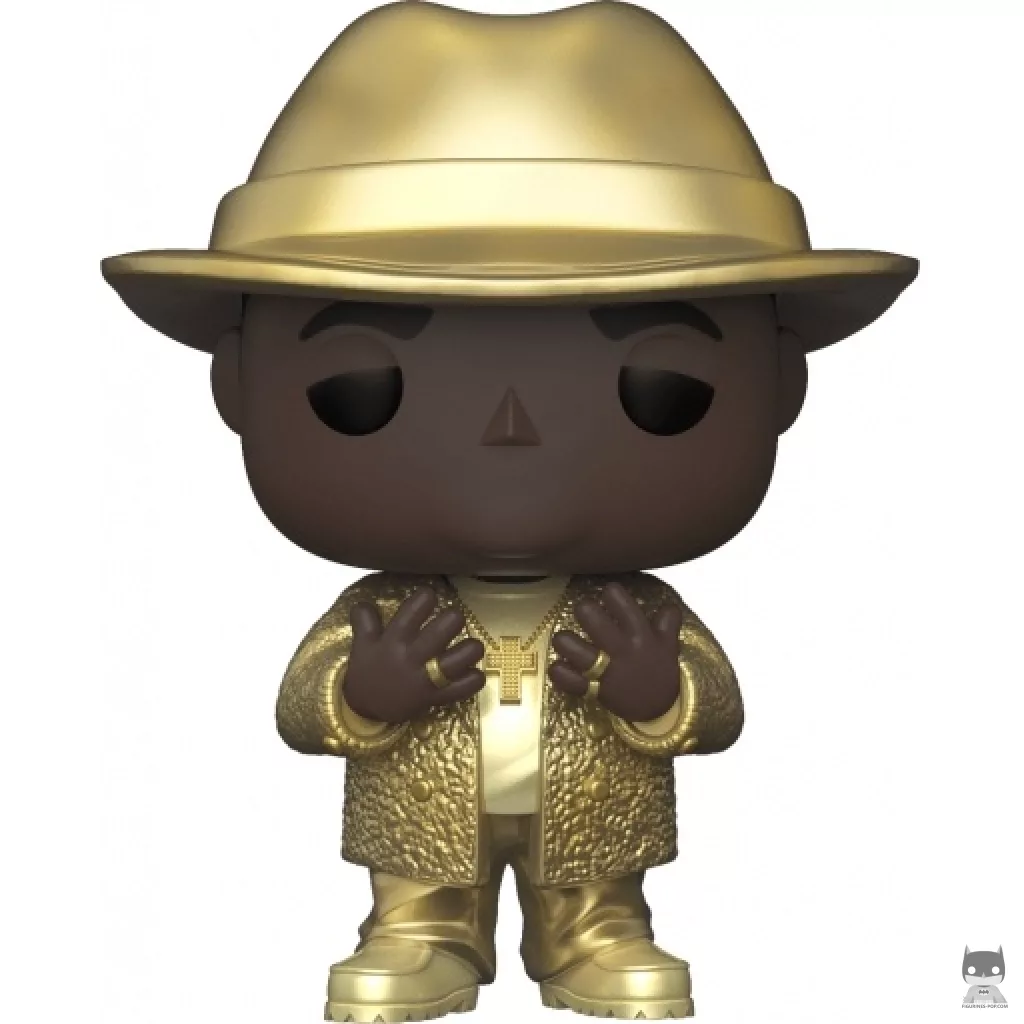 Notorious B.I.G with Federoa Funko Pop! figure (Notorious B.I.G)