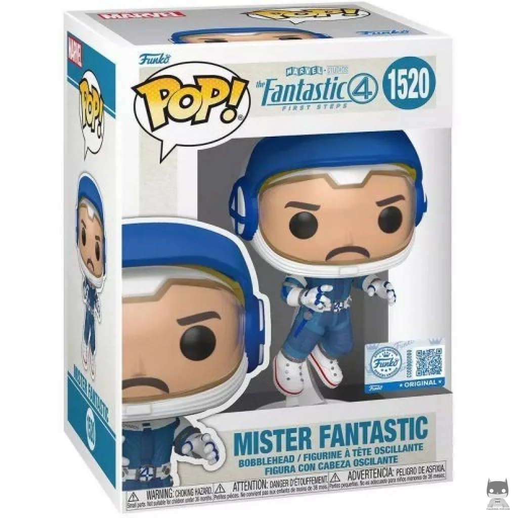 Mister Fantastic (Astronaut Suit) Funko Pop! figure in its box