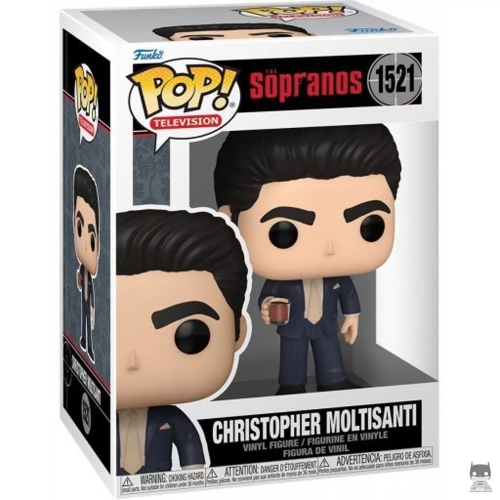 Christopher Moltisanti Funko Pop! figure in its box