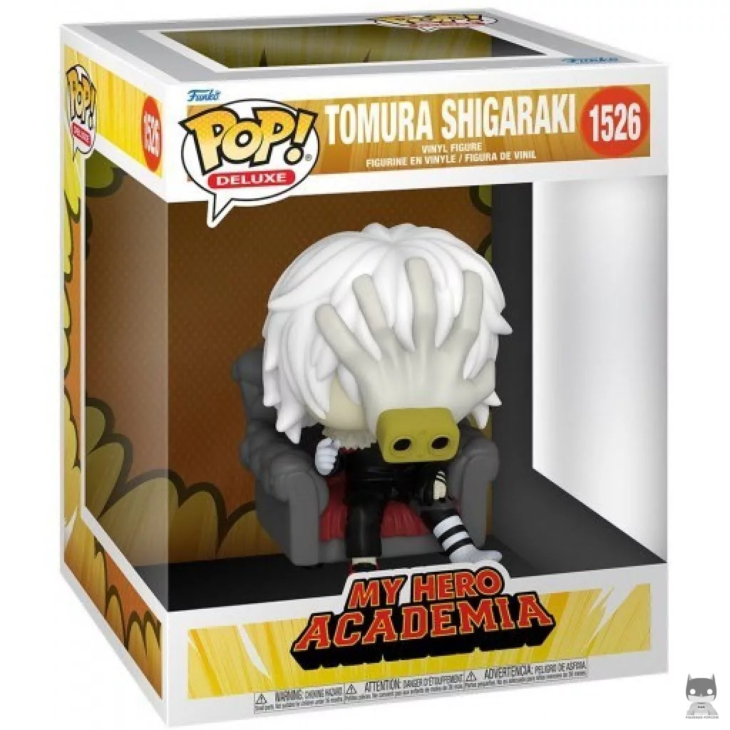 Tomura Shigaraki in Chair Funko Pop! figure in its box