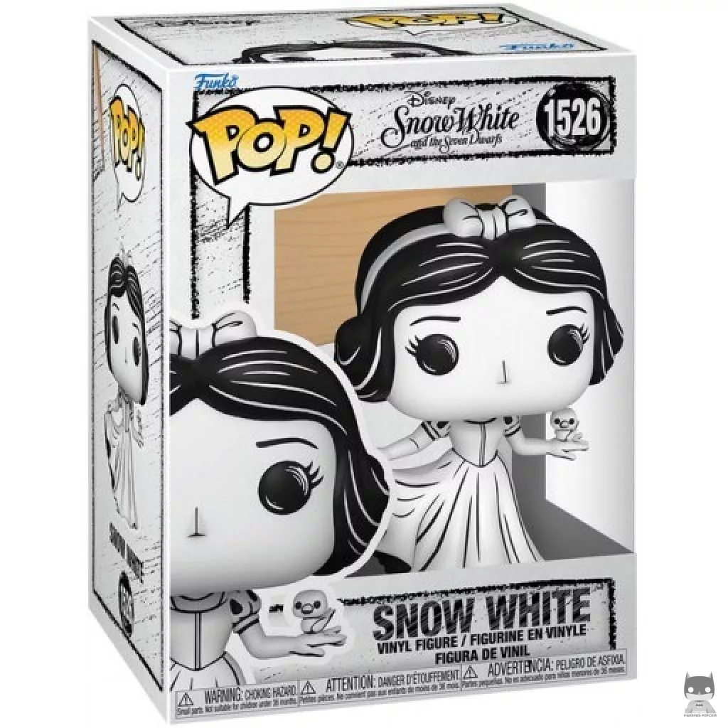 Snow White (Sketched) Funko Pop! figure in its box