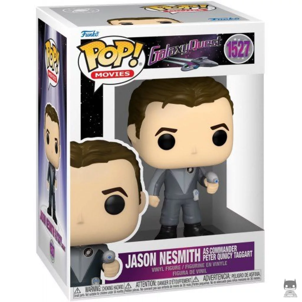 Jason Nesmith as Commander Peter Quincy Taggart Funko Pop! figure in its box