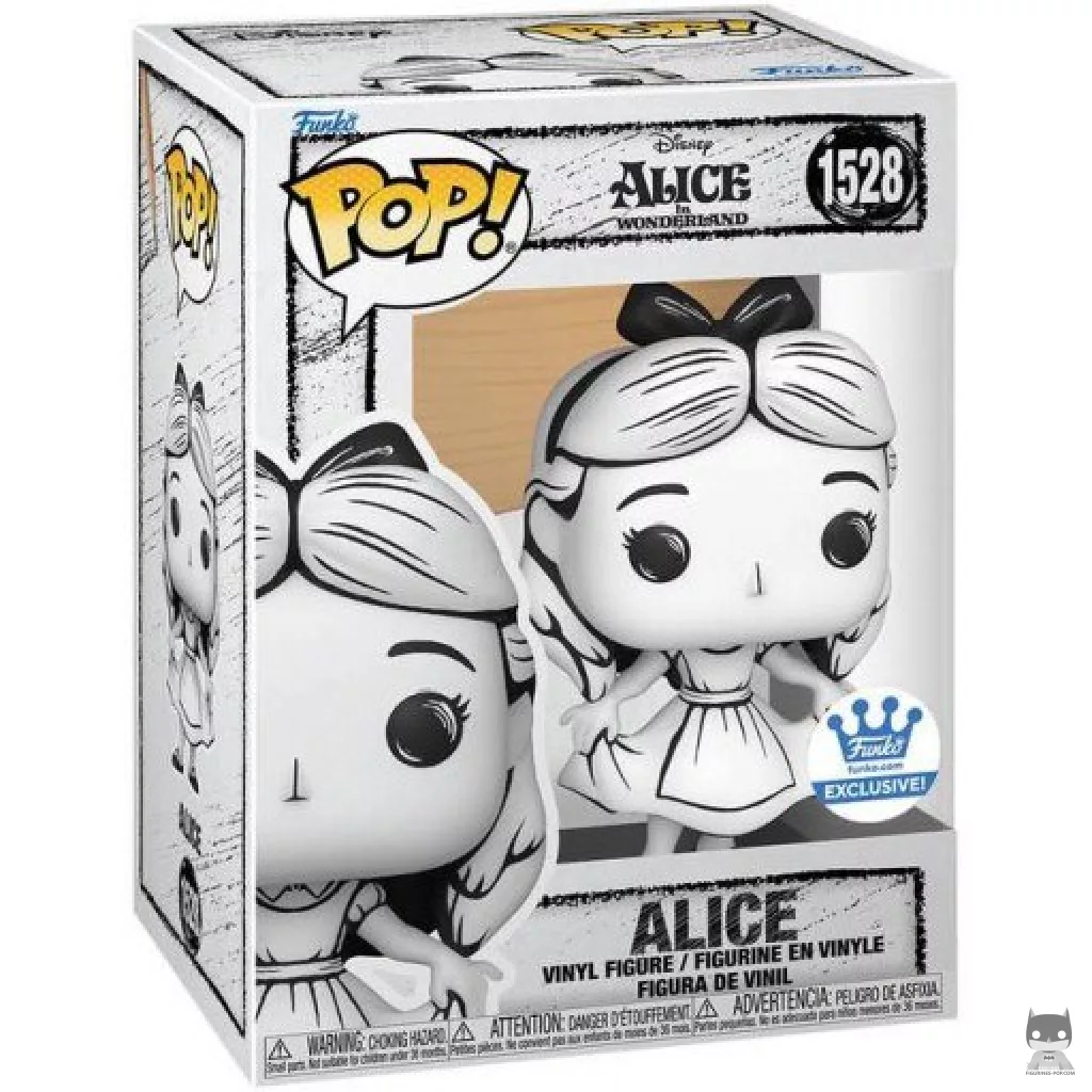 Alice (Sketched) Funko Pop! figure in its box
