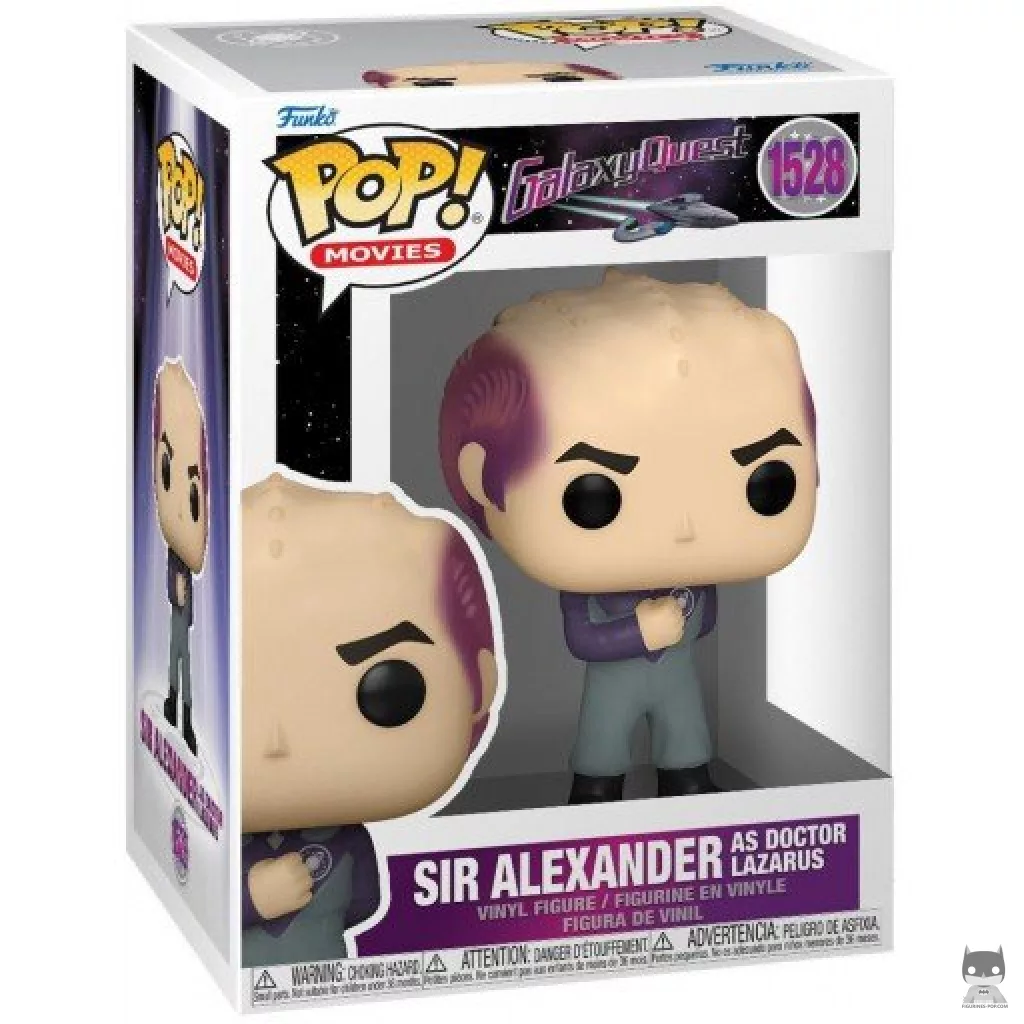 Sir Alexander as Doctor Lazarus Funko Pop! figure in its box