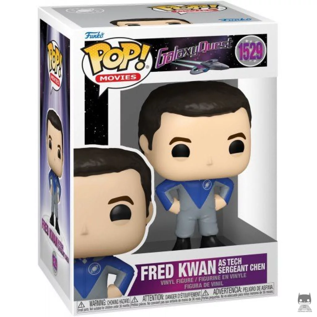Fred Kwan as Tech Sergeant Chen Funko Pop! figure in its box