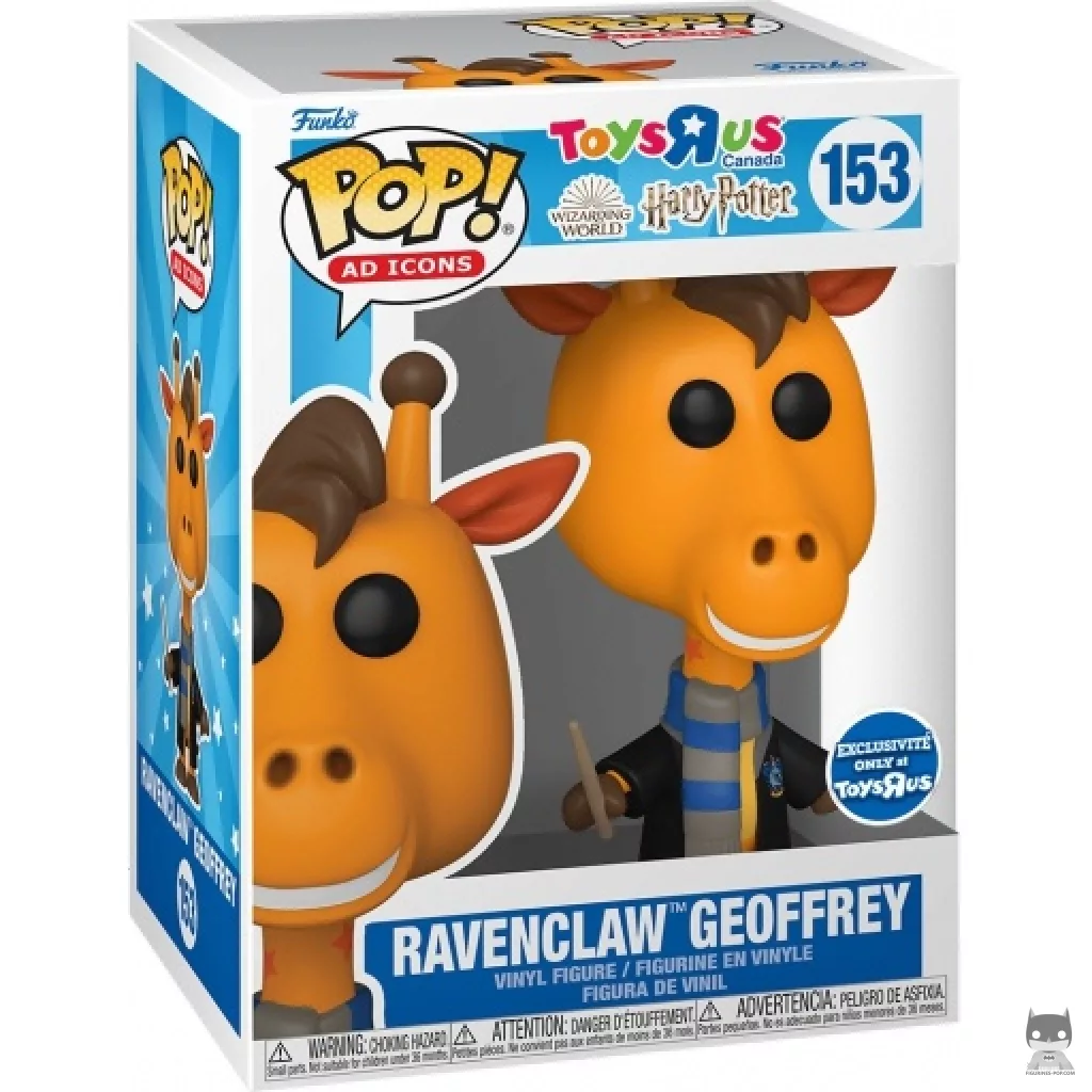 Ravenclaw Geoffrey Funko Pop! figure in its box