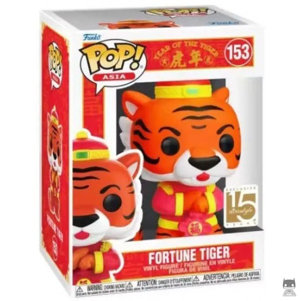 Fortune Tiger Funko Pop! figure in its box