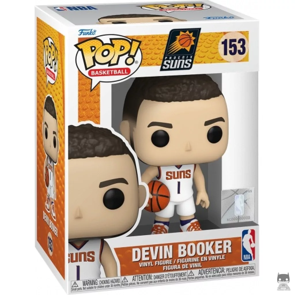 Devin Booker Funko Pop! figure in its box