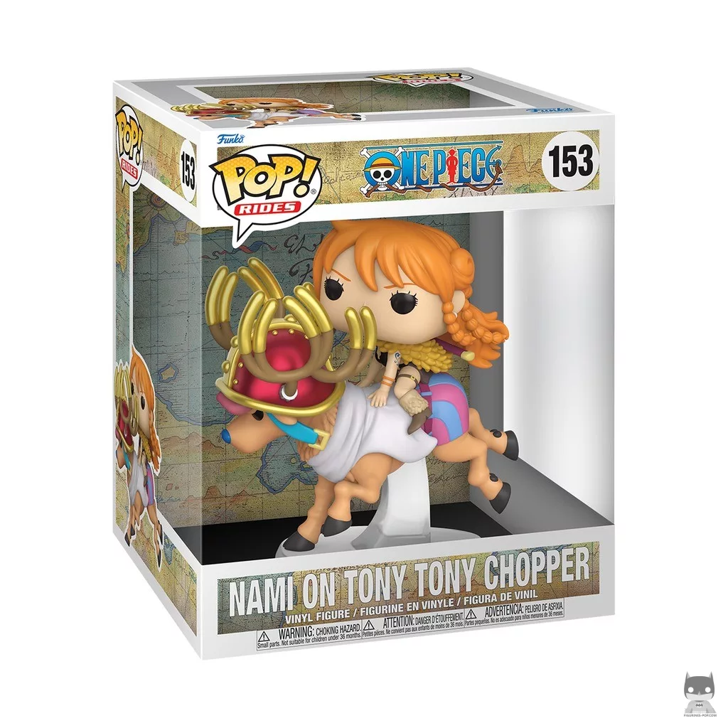 Nami on Tony Tony Chopper Funko Pop! figure in its box