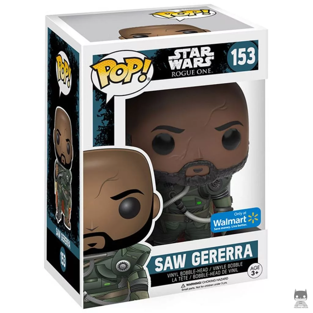 Saw Gererra Funko Pop! figure in its box