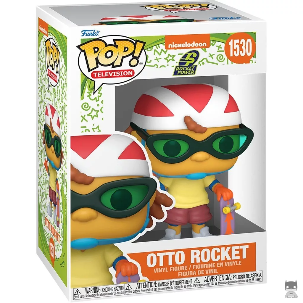 Otto Rocket Funko Pop! figure in its box