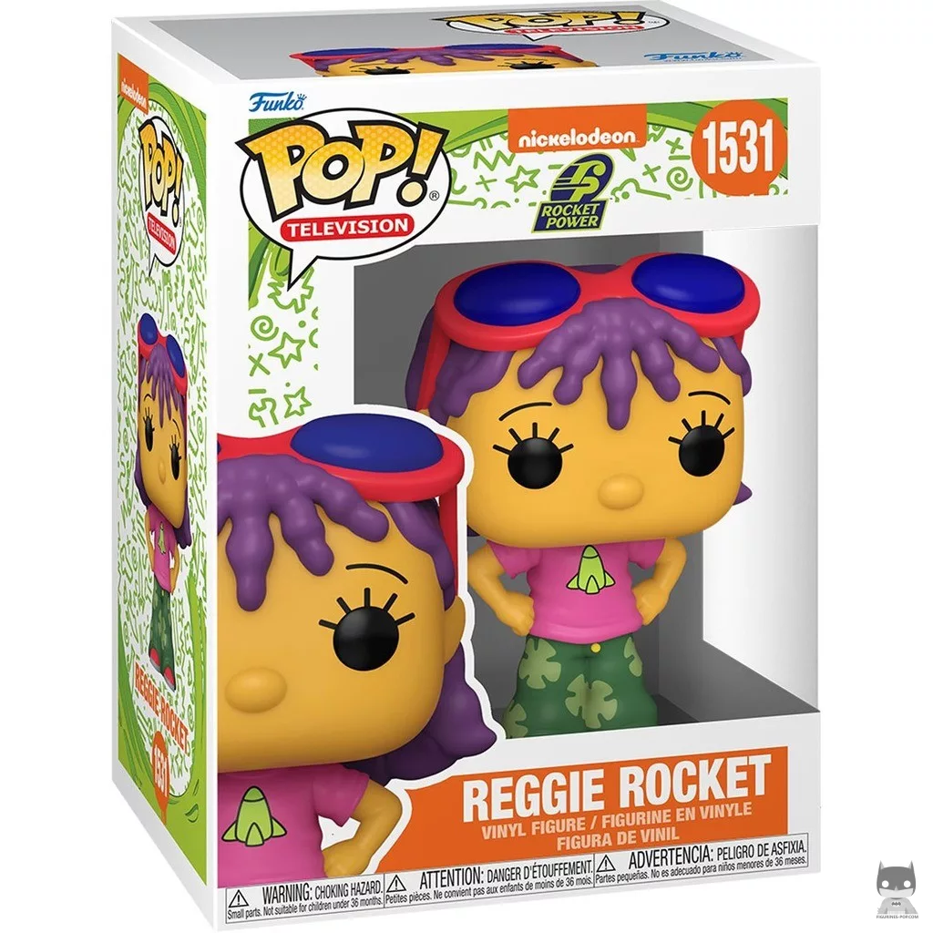 Reggie Rocket Funko Pop! figure in its box