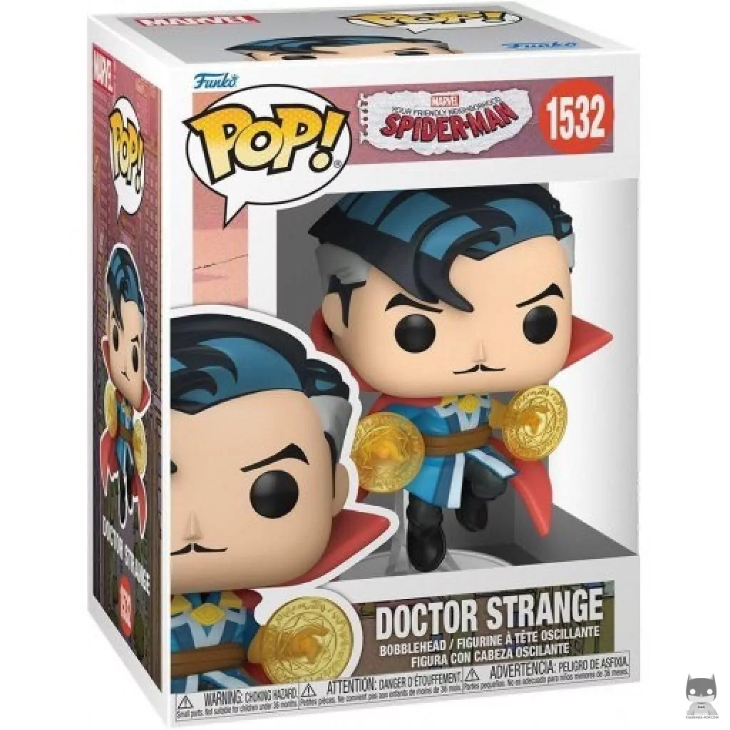 Doctor Strange Funko Pop! figure in its box