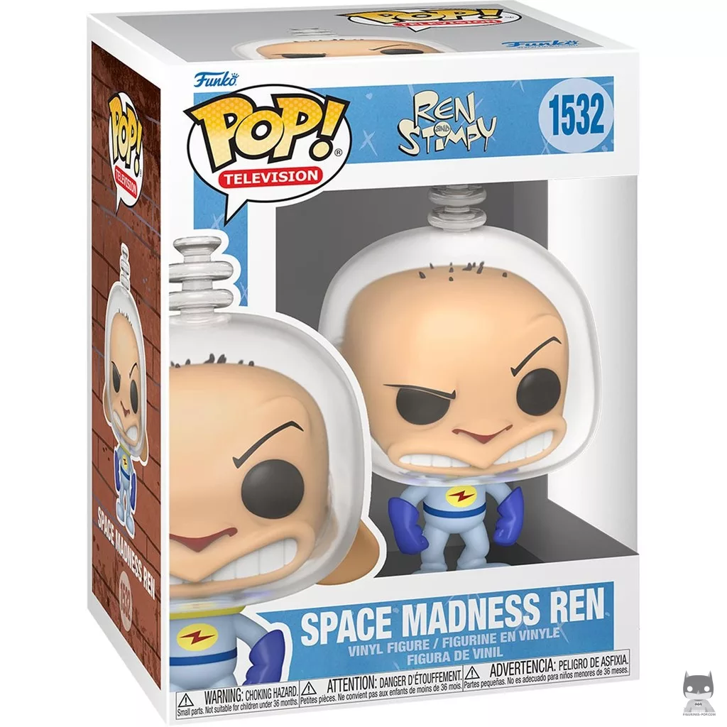 Space Madness Ren Funko Pop! figure in its box
