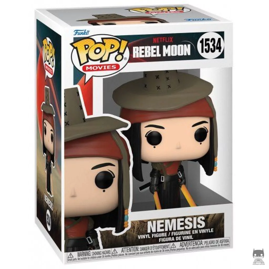 Nemesis Funko Pop! figure in its box