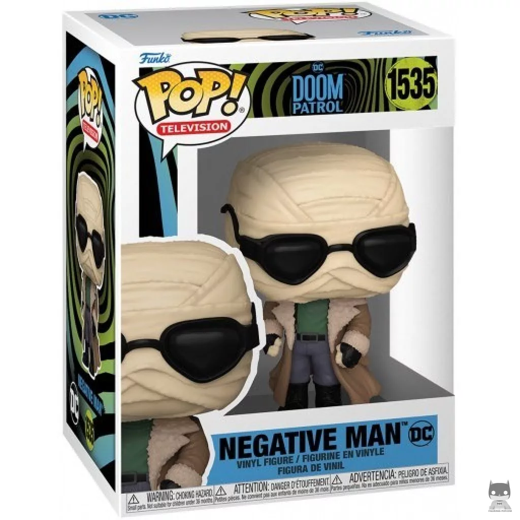 Negative Man Funko Pop! figure in its box