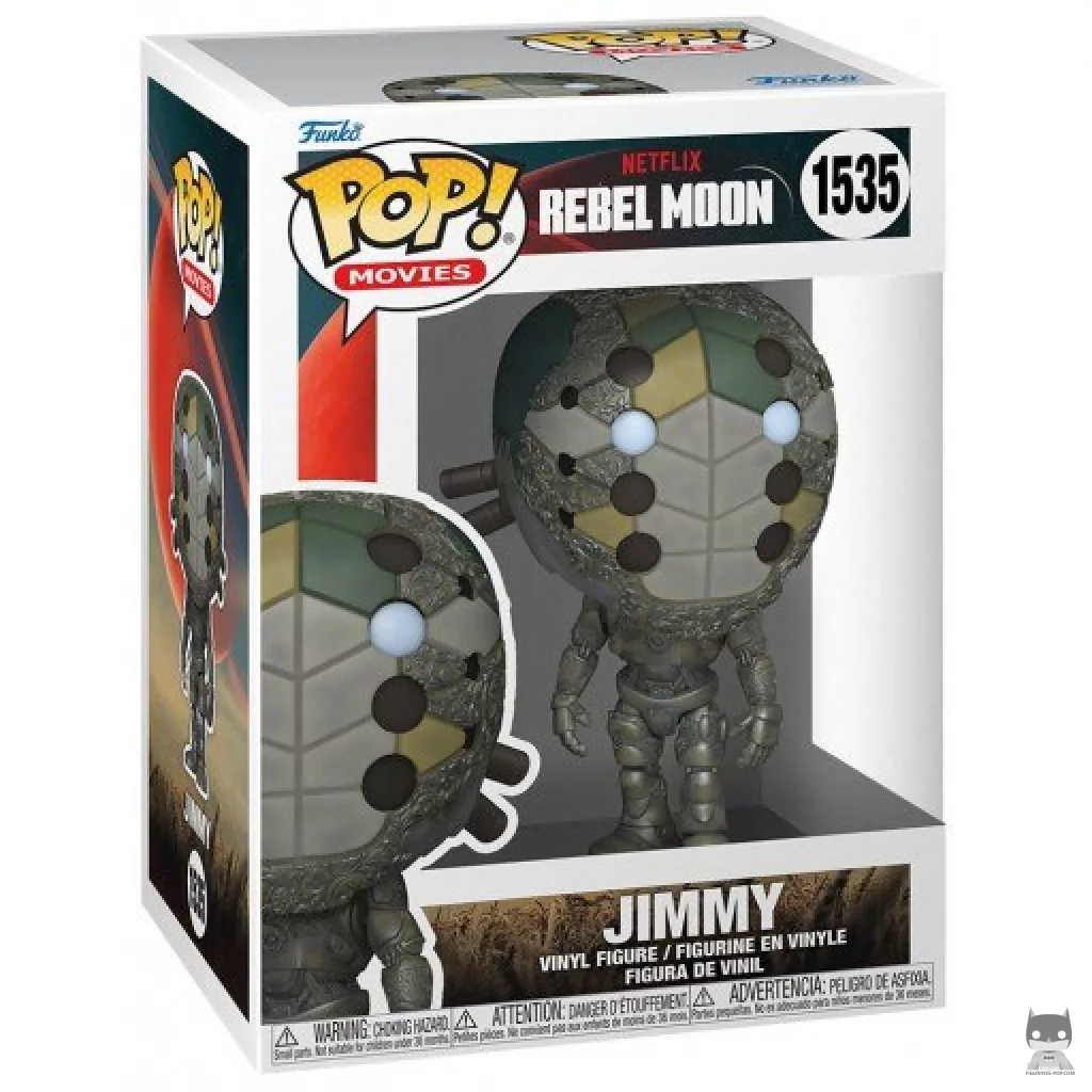 Jimmy Funko Pop! figure in its box