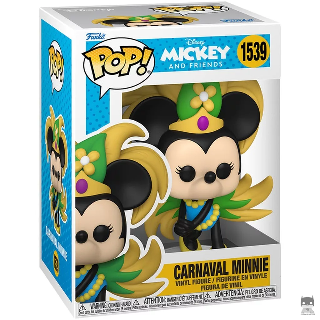 Carnaval Minnie Funko Pop! figure in its box