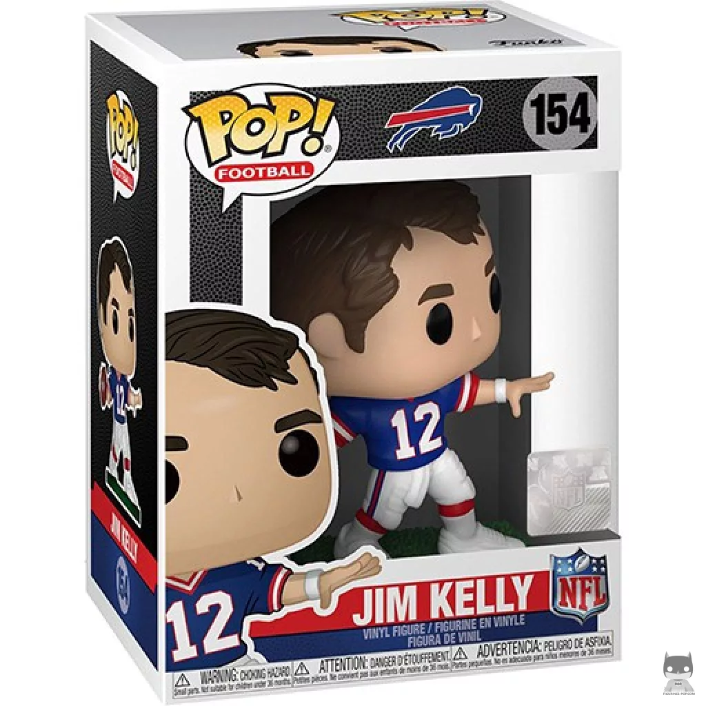 Jim Kelly Funko Pop! figure in its box
