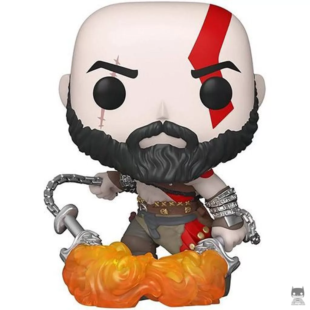 Kratos with the Blades of Chaos Funko Pop! figure (Playstation)