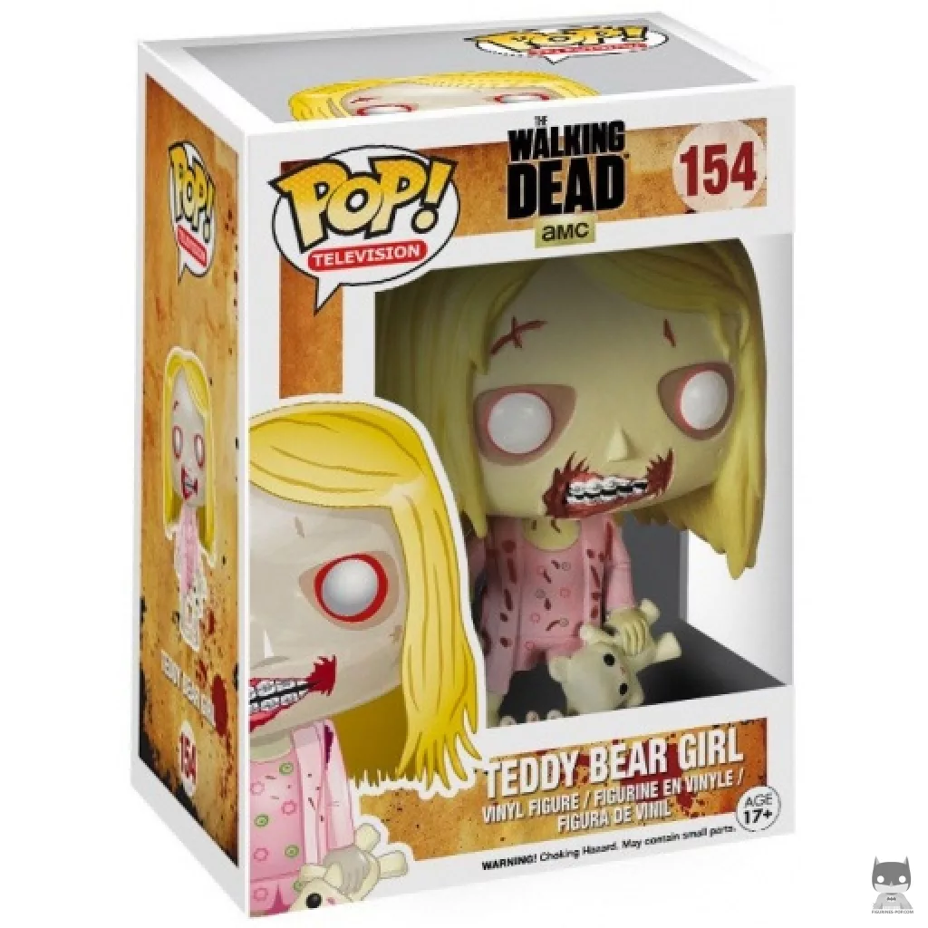 Teddy bear Girl Walker Funko Pop! figure in its box