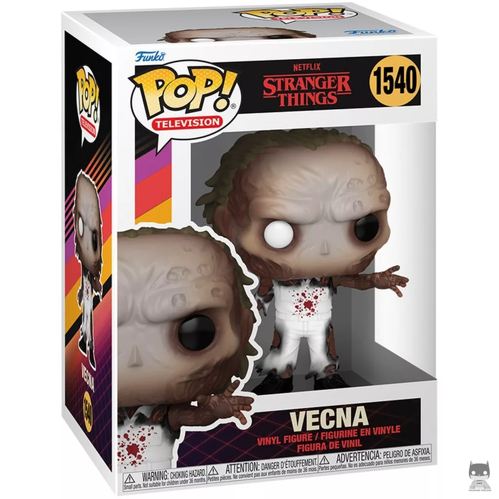Vecna (Mid-Transformation) Funko Pop! figure in its box