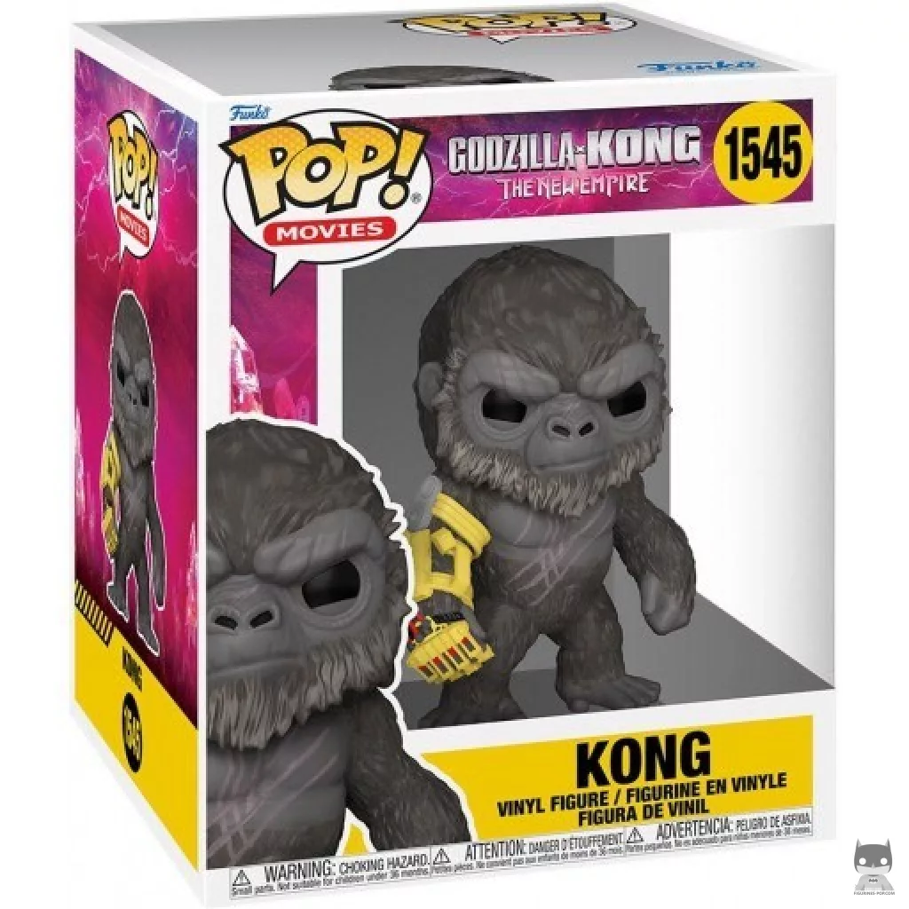 Kong (Supersized) Funko Pop! figure in its box