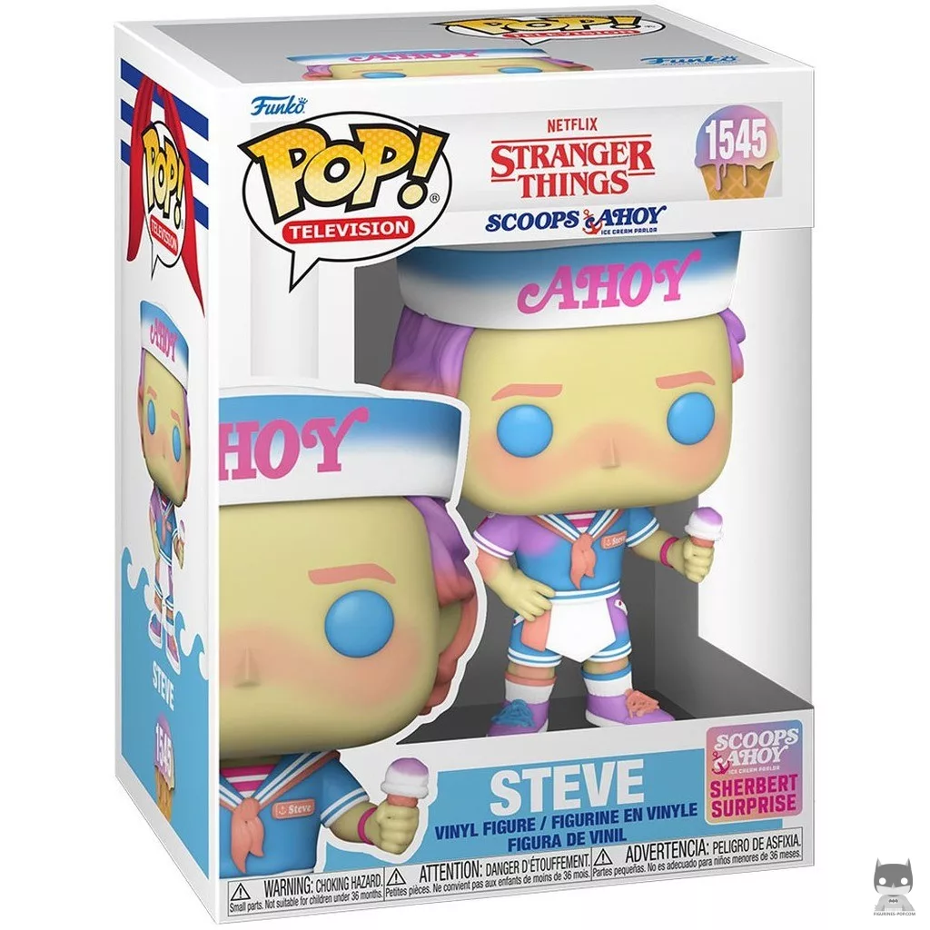 Steve (Scoops Ahoy) Funko Pop! figure in its box
