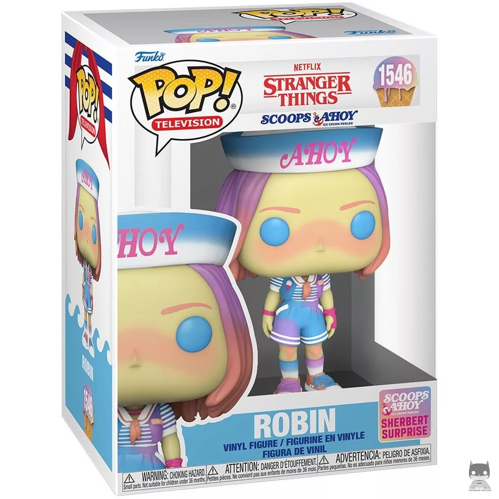 Robin (Scoops Ahoy) Funko Pop! figure in its box