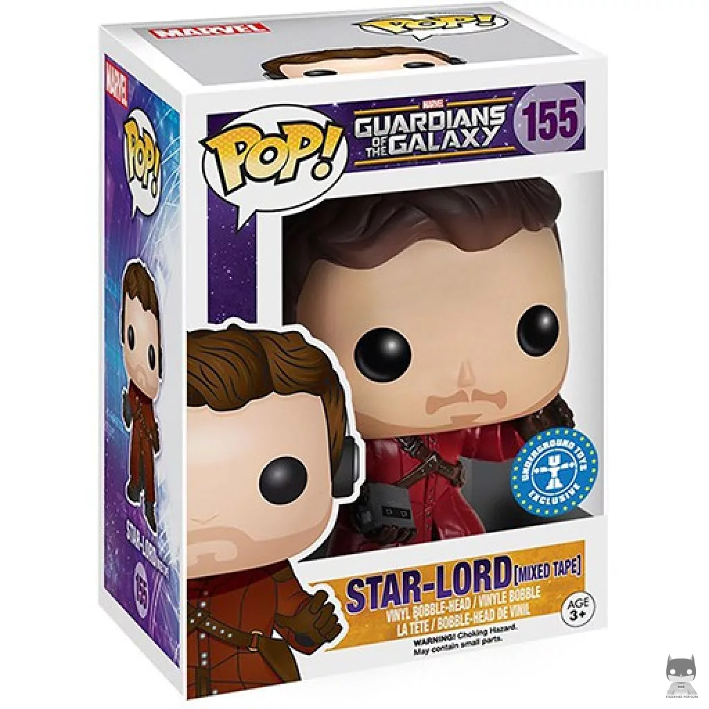 Star-Lord (with mix tape) Funko Pop! figure in its box