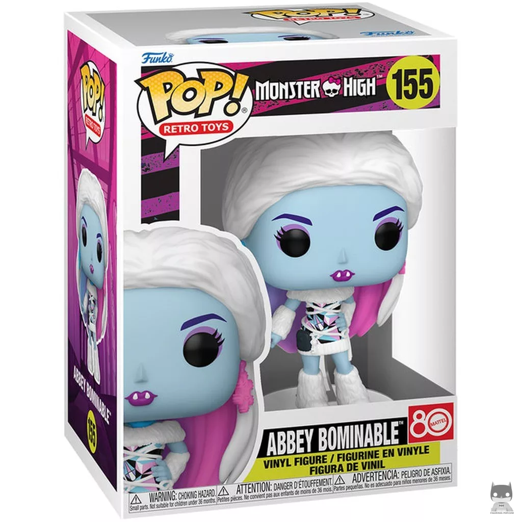 Abbey Bominable Funko Pop! figure in its box