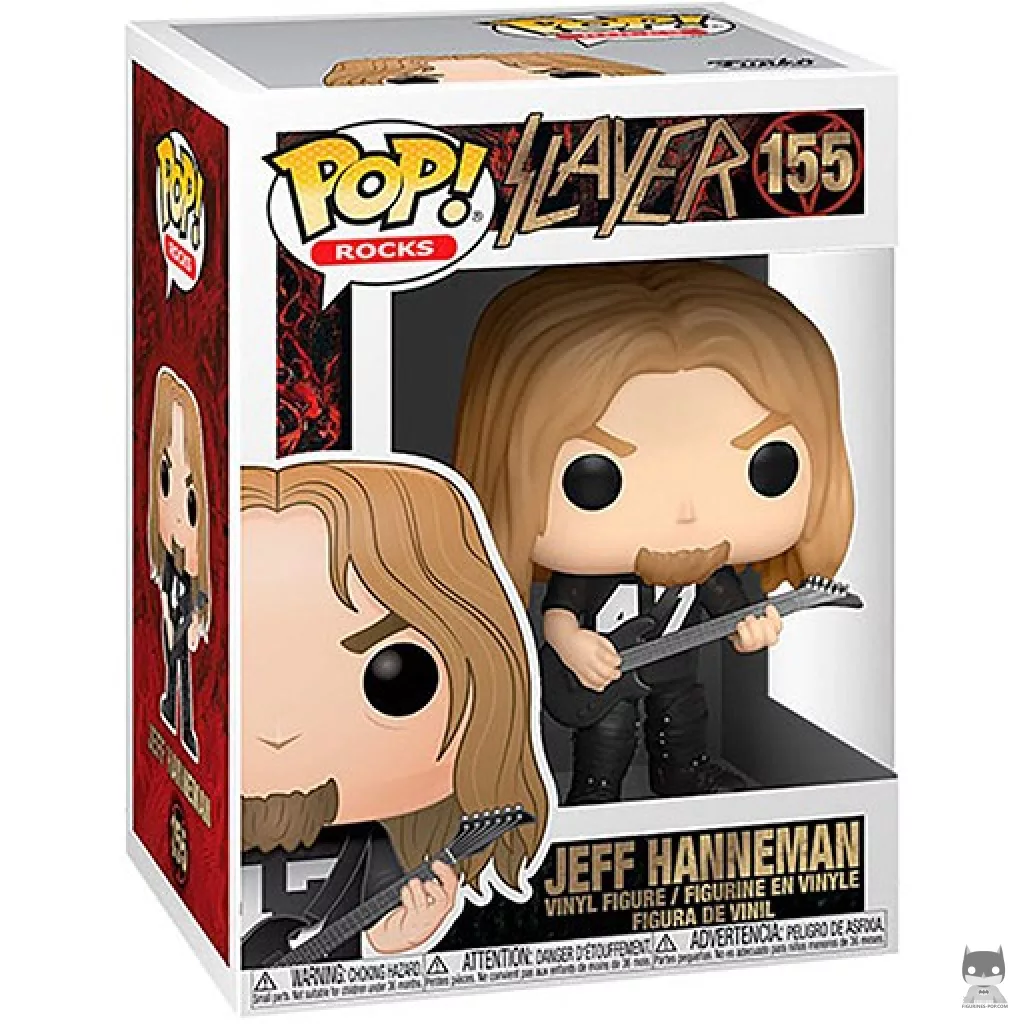 Jeff Hanneman Funko Pop! figure in its box