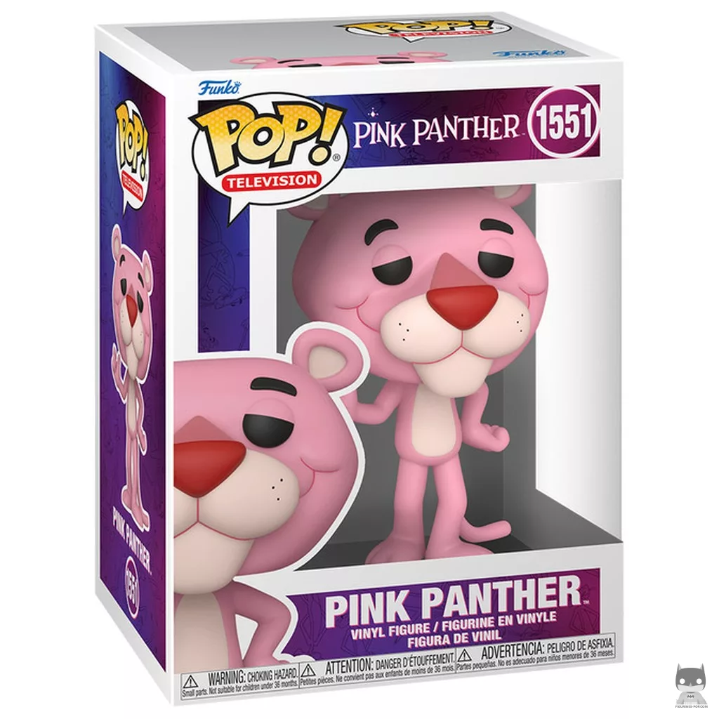 Pink Panther Funko Pop! figure in its box