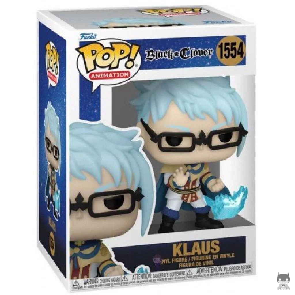 Klaus Funko Pop! figure in its box