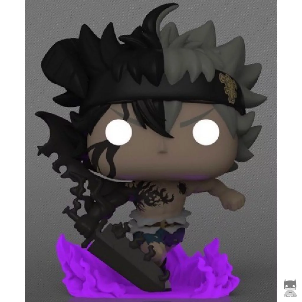 Black Asta (Glow in the Dark) Funko Pop! figure (Black Clover)