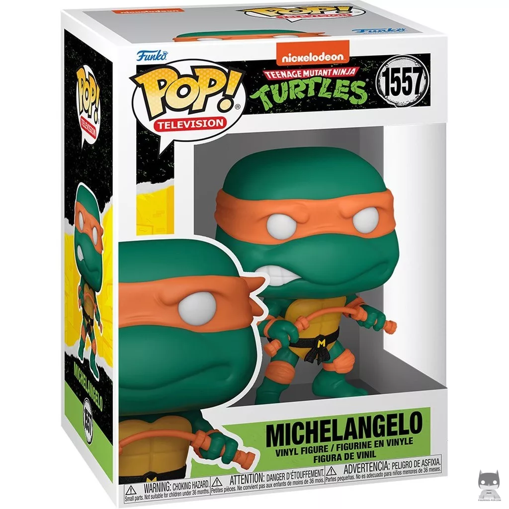 Michelangelo Funko Pop! figure in its box