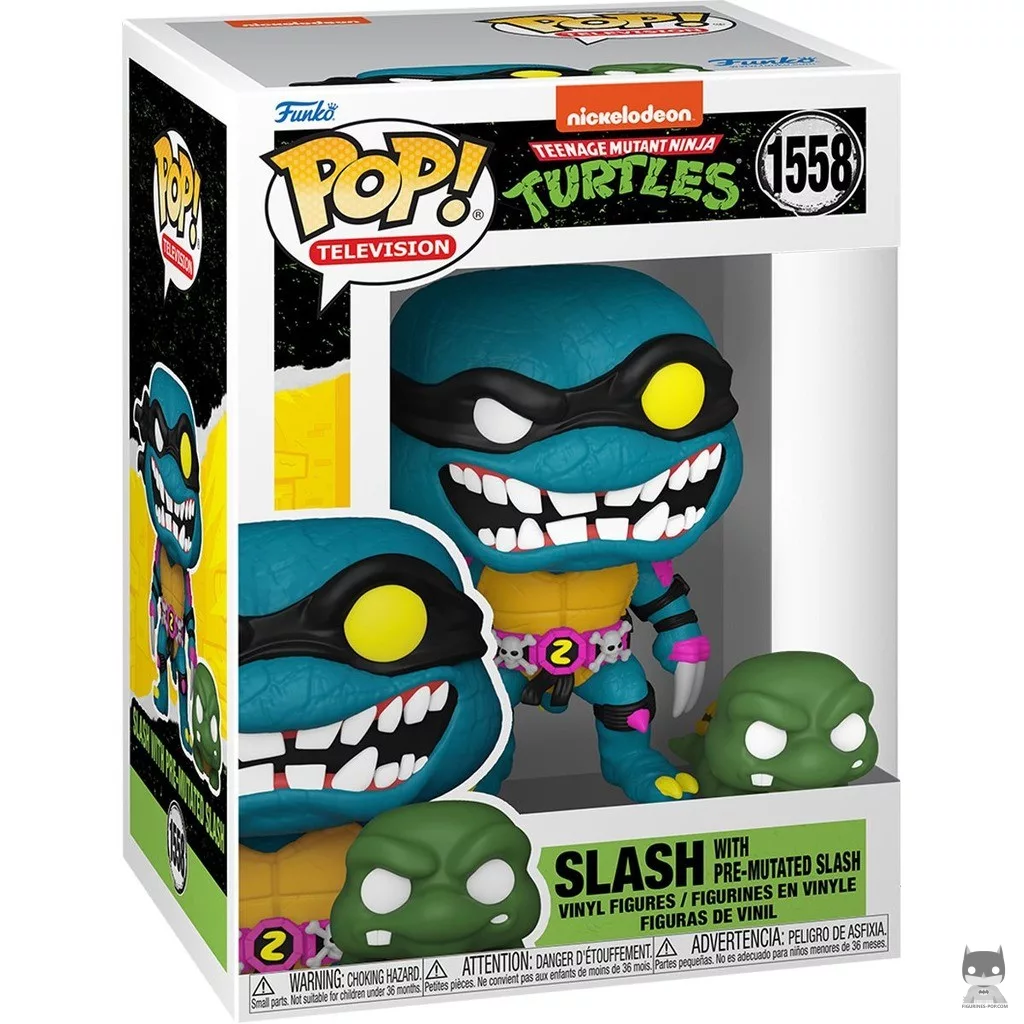 Slash with Pre-Mutated Slash Funko Pop! figure in its box
