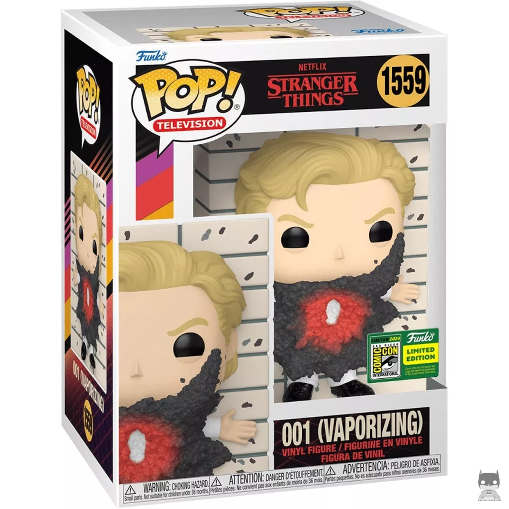 001 (Vaporizing) Funko Pop! figure in its box