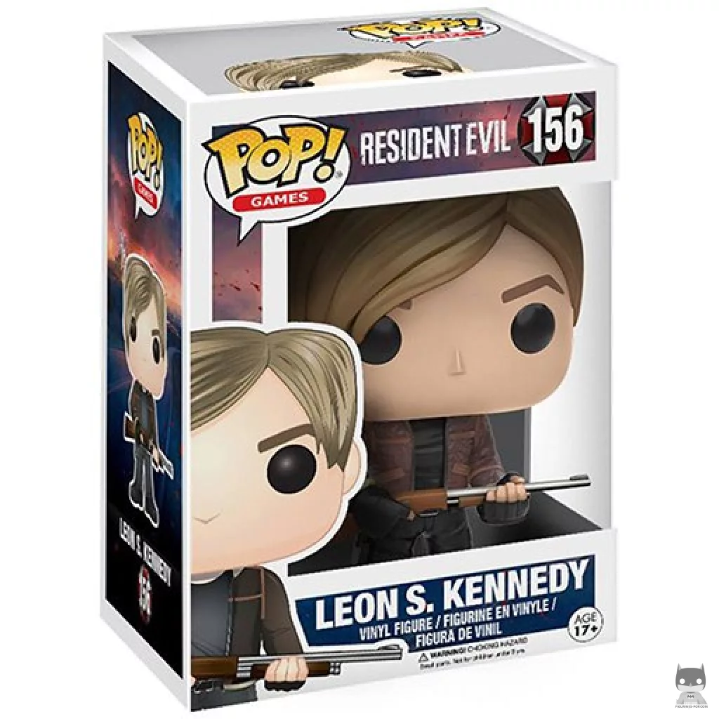 Leon S. Kennedy Funko Pop! figure in its box